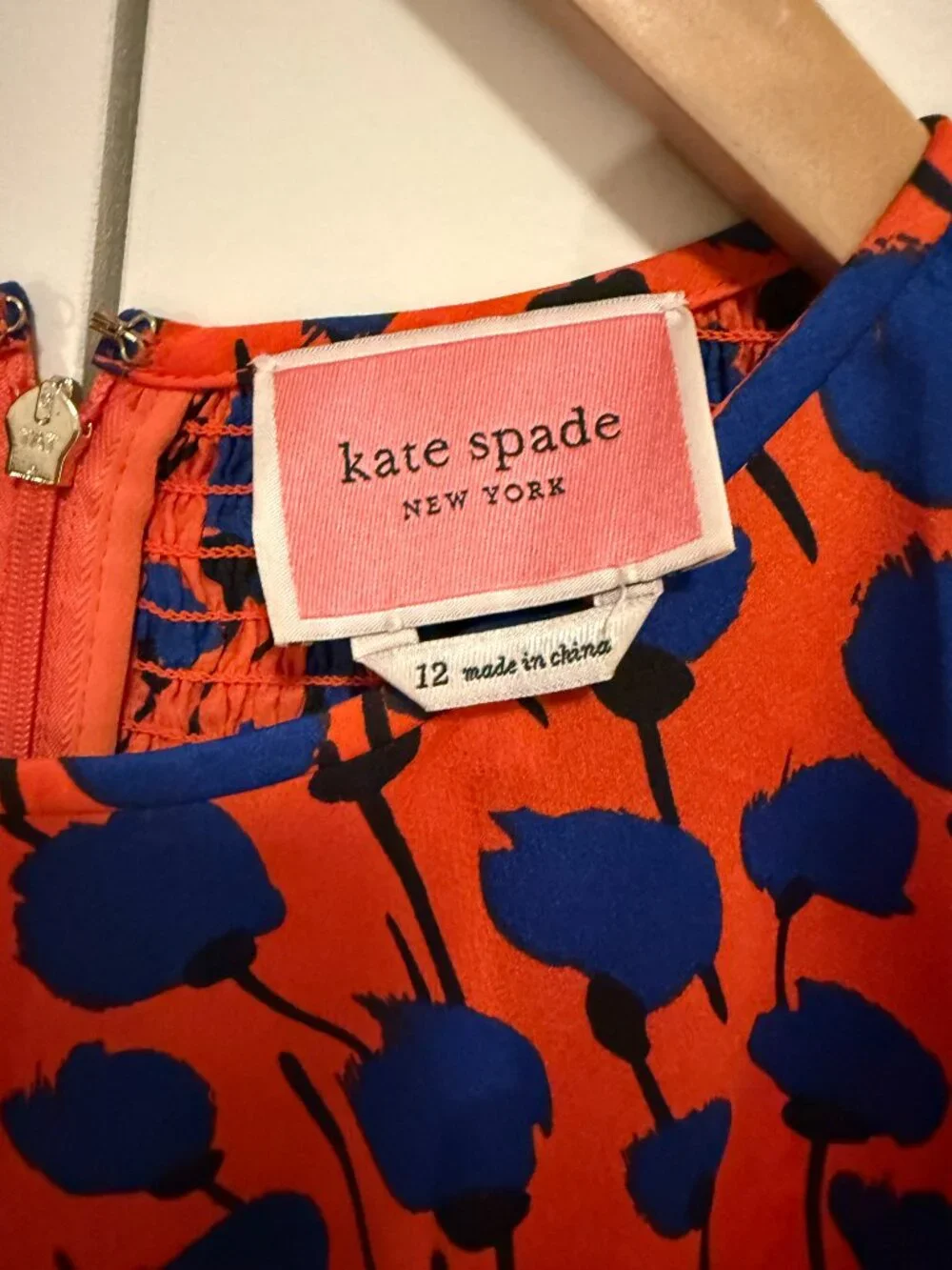 Kate Spade New York Poetic Floral Smocked Dress